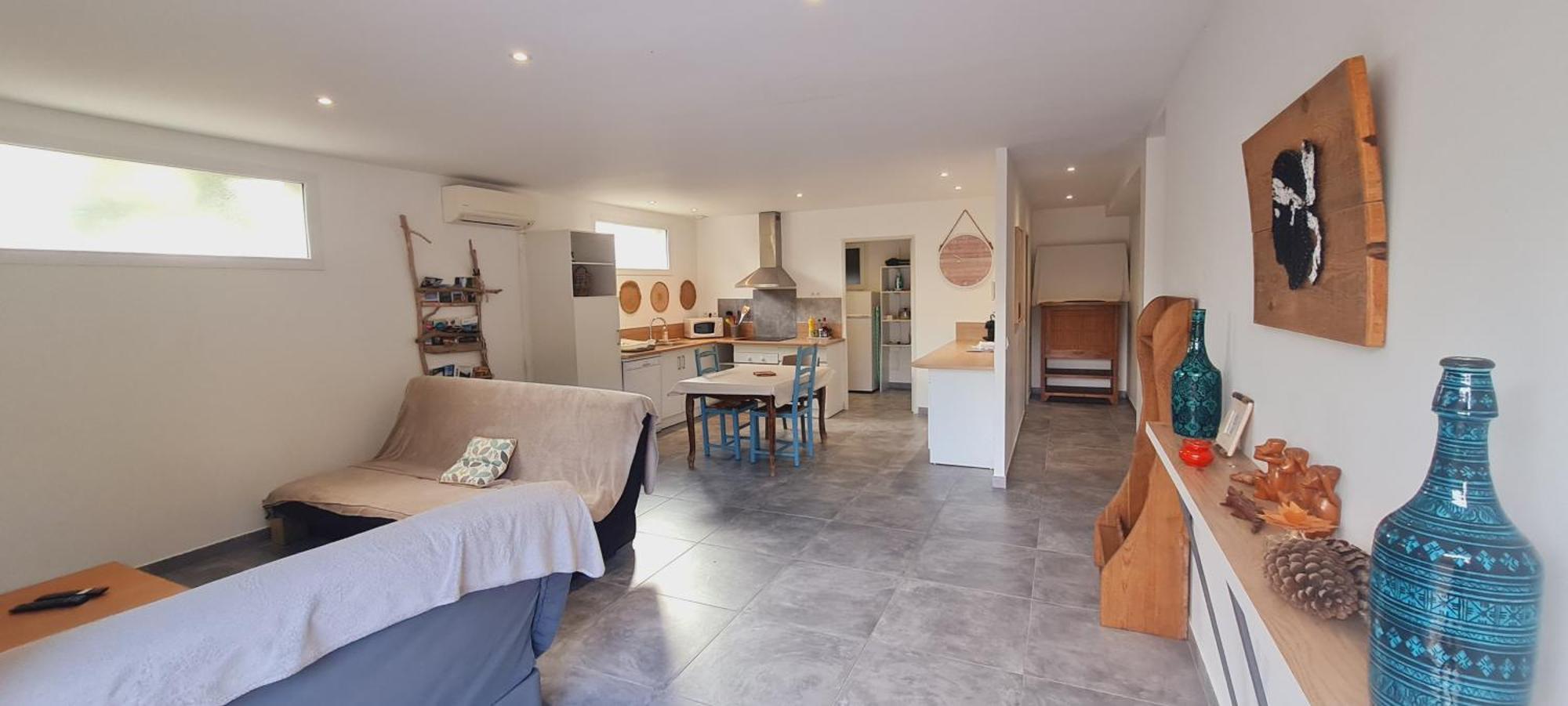 Appt RDC 90 m2 NEUF climatisé rivière et plage Sainte-Lucie-de-Porto-Vecchio Extérieur photo